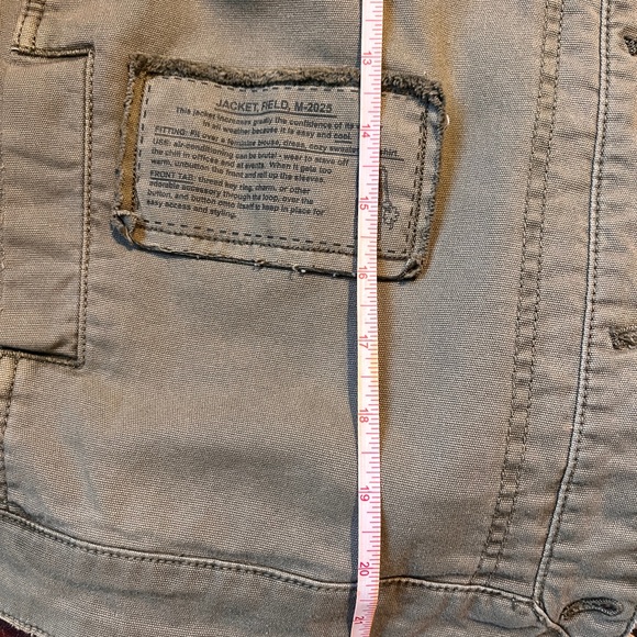 Pilcro Khaki Utility Jacket - Picture 8 of 9